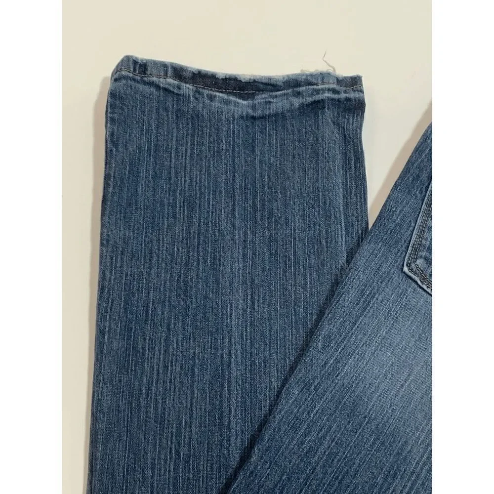 Ann Taylor LOFT Womens Denim Jeans Modern Boot Blue Wash Size 6P - Picture 6 of 7